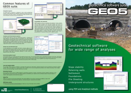 GEO5 leaflet