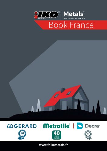 Book France Tuiles et ardoises  métalliques IKO Metals-nov-24
