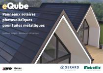 Brochure tuile métallique photovoltaïque IKO Metals eQUBE 03_2024 - 1