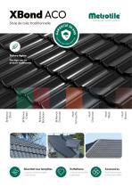 Brochure Les Tuiles METROTILE XBOND ACOUSTIC 01_2024 - 1