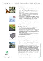 UPM ProFi Deck et l’environnement - 2