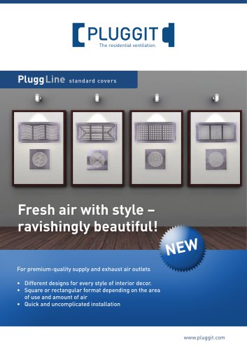 PluggLine standard covers