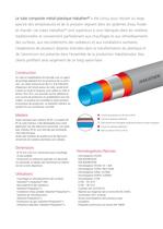 Tubes composites en plastique/métal - 2