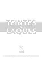 Teintes & laques - 1