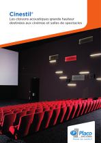 Cinestil® - Les cloisons acoustiques grande hauteur - 1