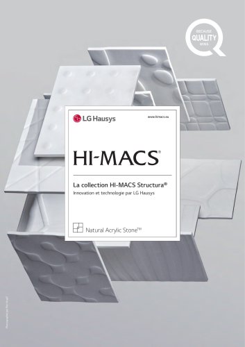 La collection HI-MACS Structura®