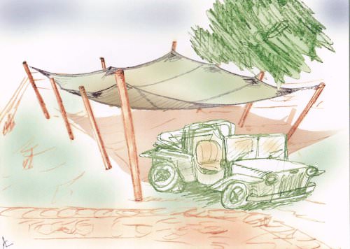 Parcs Autos dessins