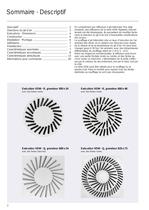 Diffuseurs à jet hélicoïdal Série VDW - 2