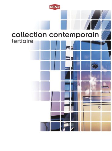 collection contemporain tertiaire