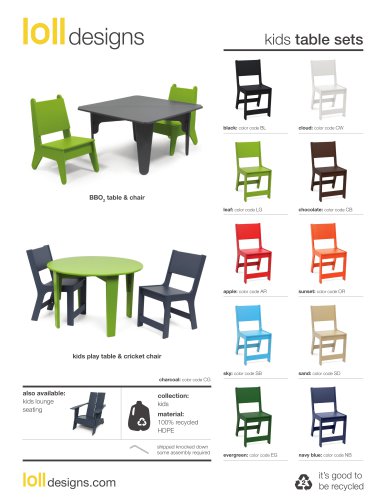 kids table sets