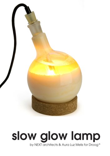 Slow glow lamp