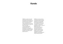 Série KONDO - 3