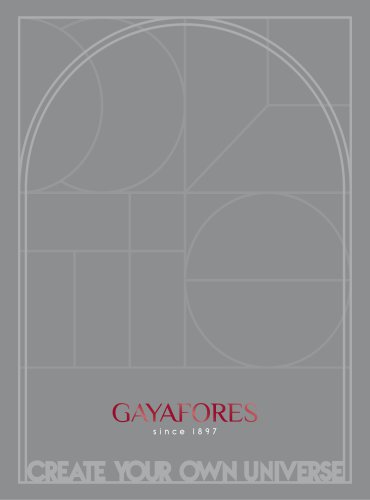 GAYAFORES GENERAL CATALOGUE 2020