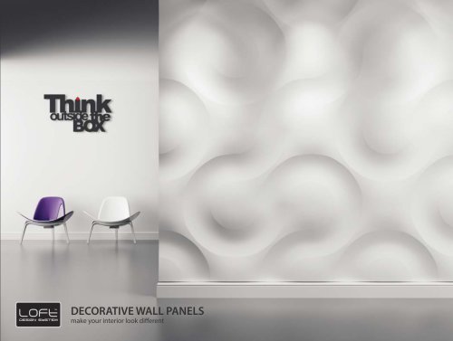 2018 DECORATIVE WALL PANELS