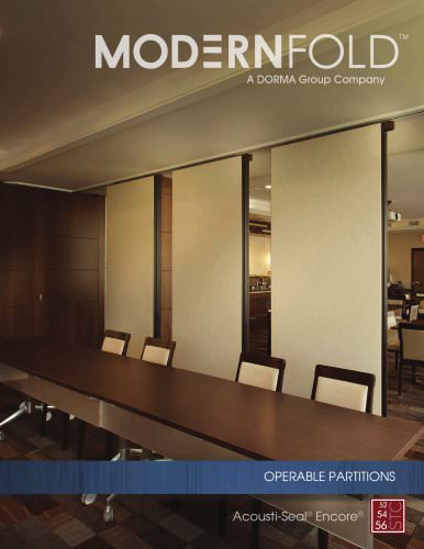 Acousti-Seal® Encore? Operable Partitions