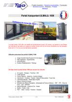 Portail Autoportant ULMALU® 1000  -1