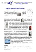 Portail Autoportant Ultrarapide  ULMALU® 800 FAST 1 m / sec. -3