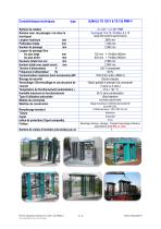 Tourniquet avec Portillons bidirectionnel passe vélos  et PMR Intégrés ULMALU TS 120 V & PMR-V -4