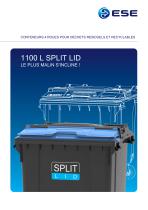 1100 L SPLIT LID - 1