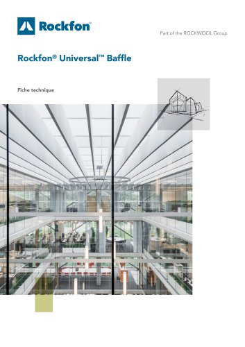 Rockfon® Universal™ Baffle