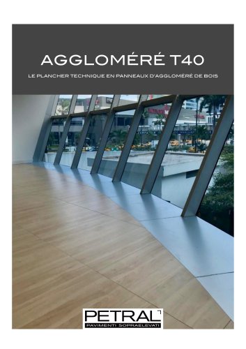 AGGLOMÉRÉ T40
