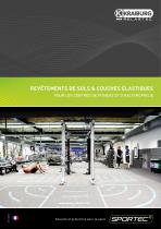 SPORTEC® Revêtements de sols & couches élastiques pour les centres de fitness et d'haltérophile - 1