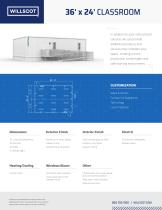 36X24 PORTABLE CLASSROOM