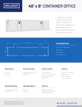 40X8 CONTAINER OFFICE