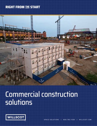 Commercial construction solutions