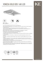 VENEZIA  GOLD B20 /  AKI LED-3