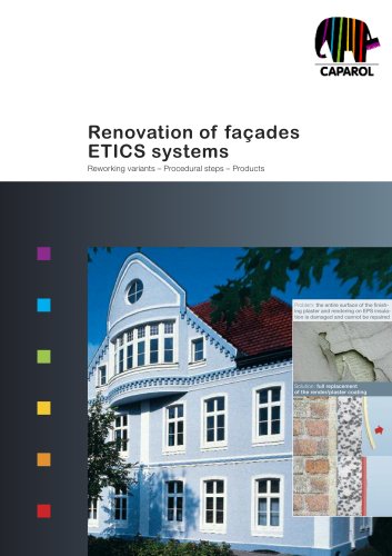 Brochure Renovation of façades ETICS systems