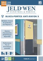 BLOCS-PORTES ANTI-RAYON X - 1