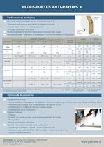 BLOCS-PORTES ANTI-RAYON X - 2