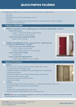 BLOCS-PORTES PALIÈRES ET PALIÈRES ANTI-EFFRACTION - 2