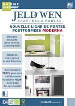 NOUVELLE LIGNE DE PORTES POSTFORMÉES MODERNA - 1