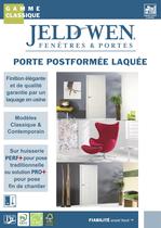 PORTE POSTFORMÉE LAQUÉE - 1