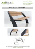 Banc design ARMONIA®