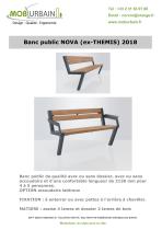 Banc d’extérieur NOVA-1