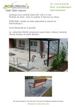 Banc d’extérieur NOVA-2
