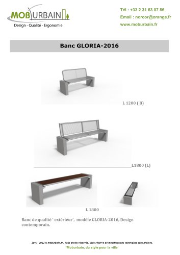 Banc GLORIA