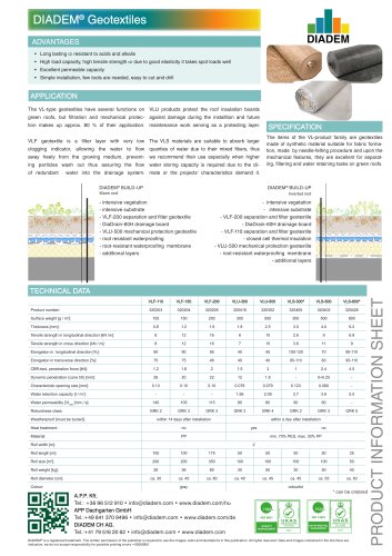 DIADEM® Geotextiles