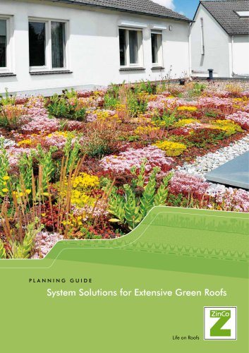 System Solutions for Extensive Green Roofs