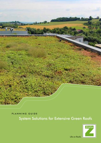 System Solutions for Intensive Green Roofs