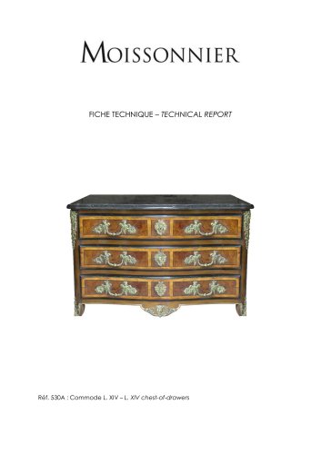 530A : Commode L. XIV – L. XIV chest-of-drawers