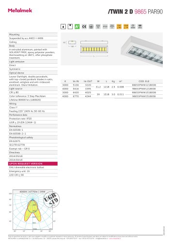 TWIN 2 D 9865 PAR90