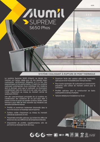 Technical Brochure SUPREME S650