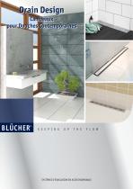 BLÜCHER® Caniveaux pour Douches Contemporaines 