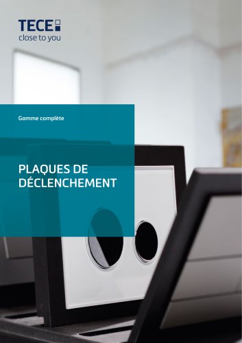 PLAQUES DE  DÉCLENCHEMENT