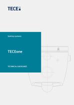 TECEone Sanitary systems TECHNICAL GUIDELINES