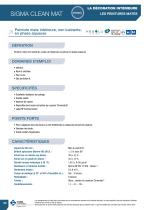 SIGMA CLEAN MAT - 1